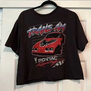 🖤🚗 Trans Am Cropped Graphic Tee 2X